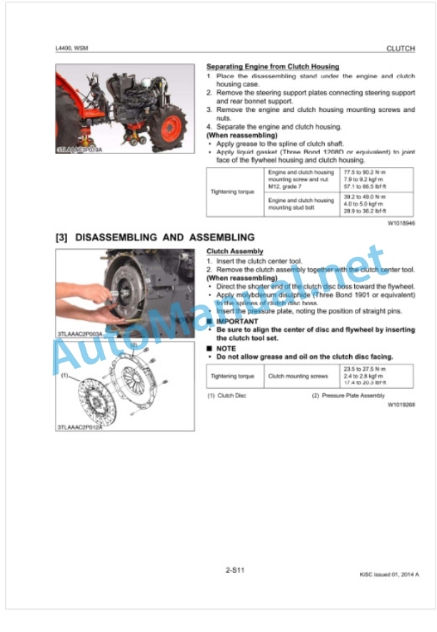 Kubota L4400 Tractor Workshop Manual PDF 3 Kubota L4400 Tractor Workshop Manual PDF-3