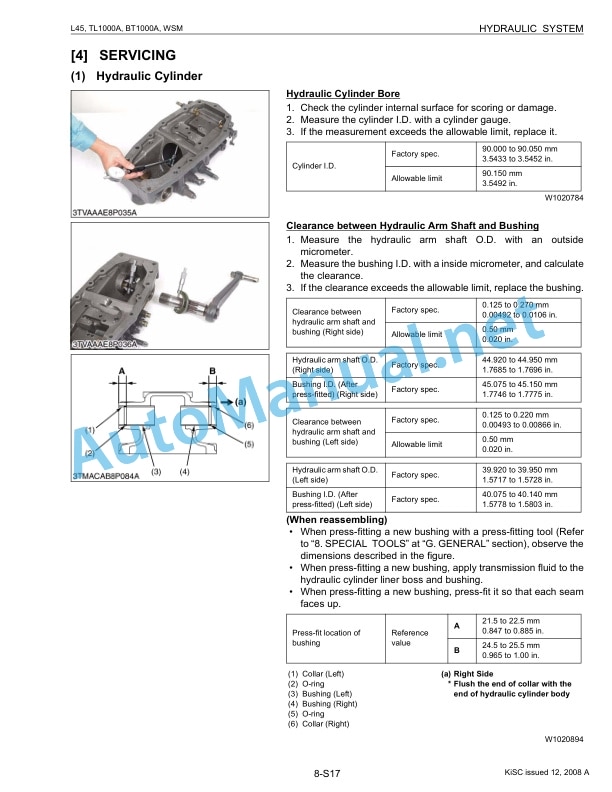 Kubota L45, TL1000A, BT1000A Tractor, Loader, Backhoe Workshop Manual PDF EN 4 Kubota L45, TL1000A, BT1000A Tractor, Loader, Backhoe Workshop Manual PDF EN - Image 4