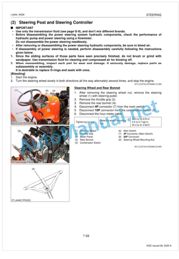 Kubota L4600 Tractor Workshop Manual PDF 5 Kubota L4600 Tractor Workshop Manual PDF-5