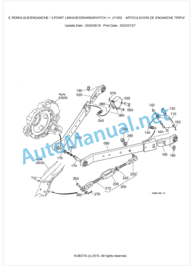 Kubota L4630DT Parts Manual PDF BKIDK0579 5 Kubota L4630DT Parts Manual PDF BKIDK0579-5