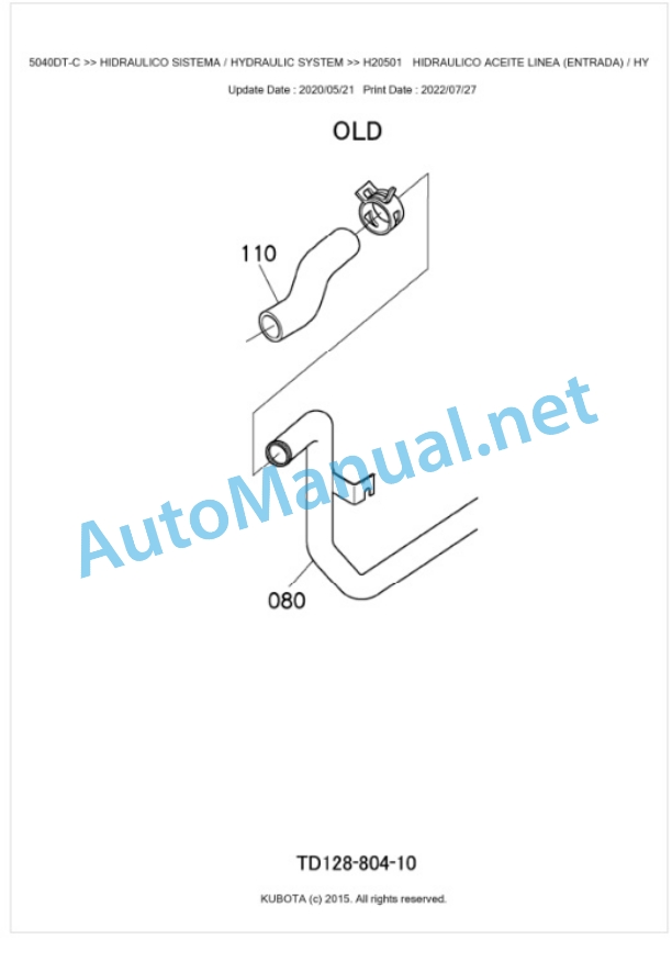 Kubota L5040DT-C, L5040GST-C Parts Manual PDF BKIDK0644 4 Kubota L5040DT-C, L5040GST-C Parts Manual PDF BKIDK0644-4