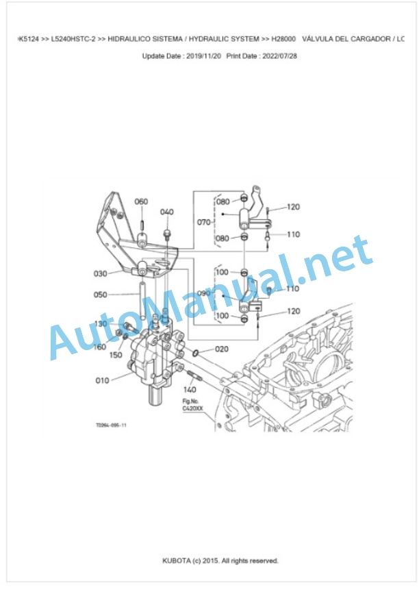 Kubota L5240HSTC-2 Parts Manual PDF BKIDK5124 4 Kubota L5240HSTC-2 Parts Manual PDF BKIDK5124-4