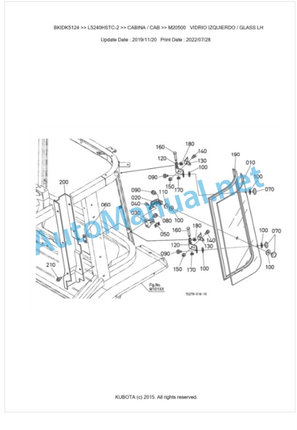 Kubota L5240HSTC-2 Parts Manual PDF BKIDK5124 5 Kubota L5240HSTC-2 Parts Manual PDF BKIDK5124-5