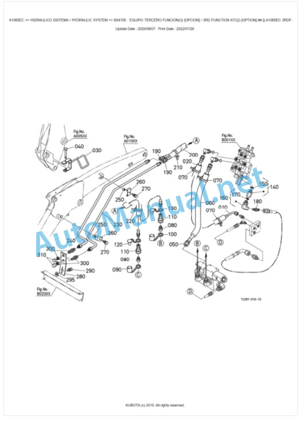Kubota LA1065EC Parts Manual PDF BKIDA5097 5 Kubota LA1065EC Parts Manual PDF BKIDA5097-5