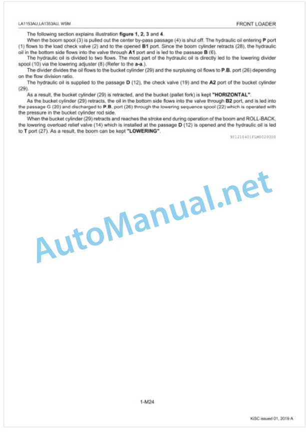 Kubota LA1153AU, LA1353AU Front Loader Workshop Manual PDF 3 Kubota LA1153AU, LA1353AU Front Loader Workshop Manual PDF-3
