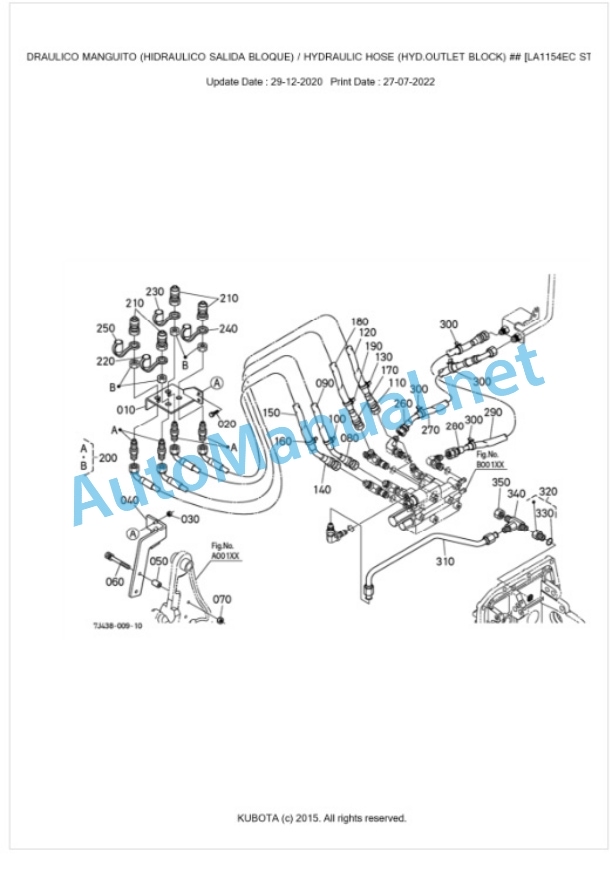 Kubota LA1154EC Parts Manual PDF BKIDA5060 3 Kubota LA1154EC Parts Manual PDF BKIDA5060-3