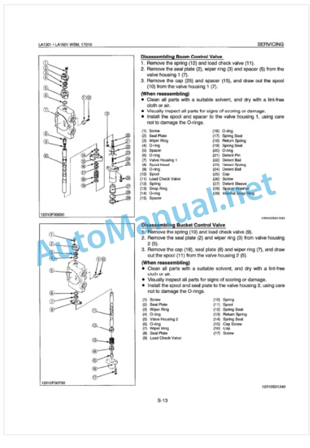 Kubota LA1301, LA1601 Front Loader Workshop Manual PDF 5 Kubota LA1301, LA1601 Front Loader Workshop Manual PDF-5