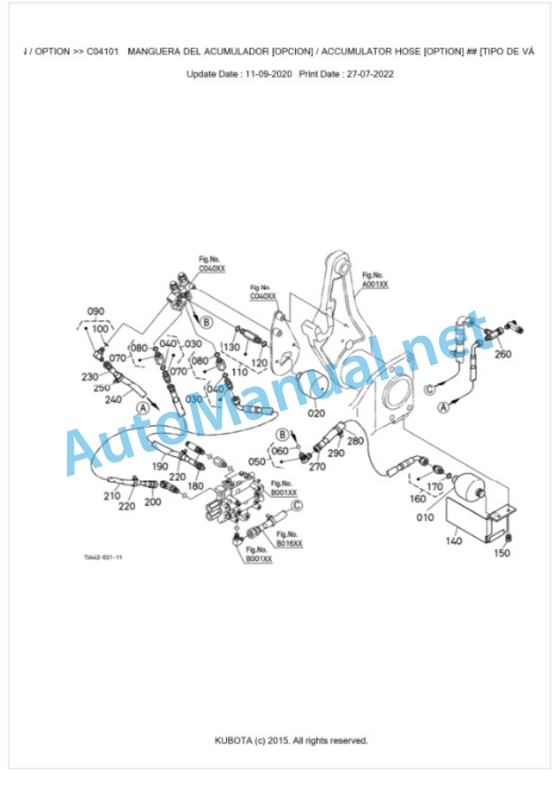 Kubota LA1854EC Parts Manual PDF BKIDA5134 4 Kubota LA1854EC Parts Manual PDF BKIDA5134-4