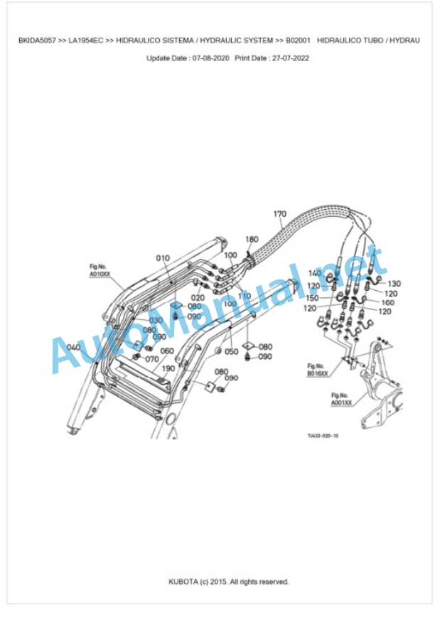 Kubota LA1954EC Parts Manual PDF BKIDA5057 4 Kubota LA1954EC Parts Manual PDF BKIDA5057-4
