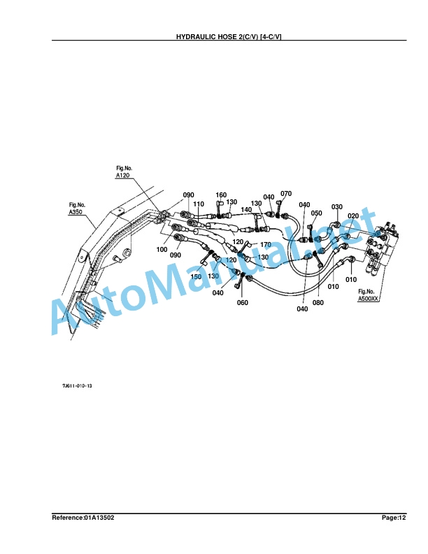 Kubota LA210 Loader Parts Manual PDF 3 Kubota LA210 Loader Parts Manual PDF - Image 3