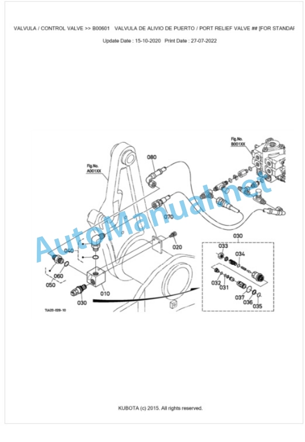 Kubota LA2253EC Parts Manual PDF BKIDA5021 3 Kubota LA2253EC Parts Manual PDF BKIDA5021-3