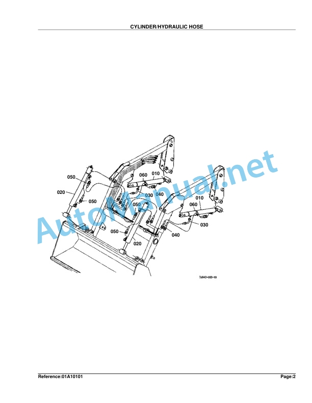 Kubota LA272 Loader Parts Manual PDF 2 Kubota LA272 Loader Parts Manual PDF - Image 2