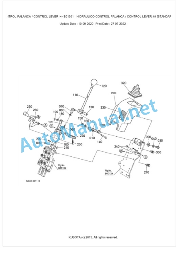 Kubota LA332EC-R Parts Manual PDF BKIDA0362 4 Kubota LA332EC-R Parts Manual PDF BKIDA0362-4