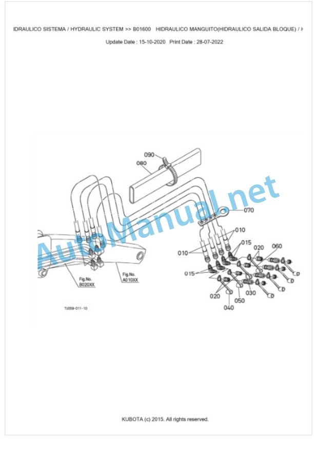 Kubota LA424EC Parts Manual PDF BKIDA5072 4 Kubota LA424EC Parts Manual PDF BKIDA5072-4