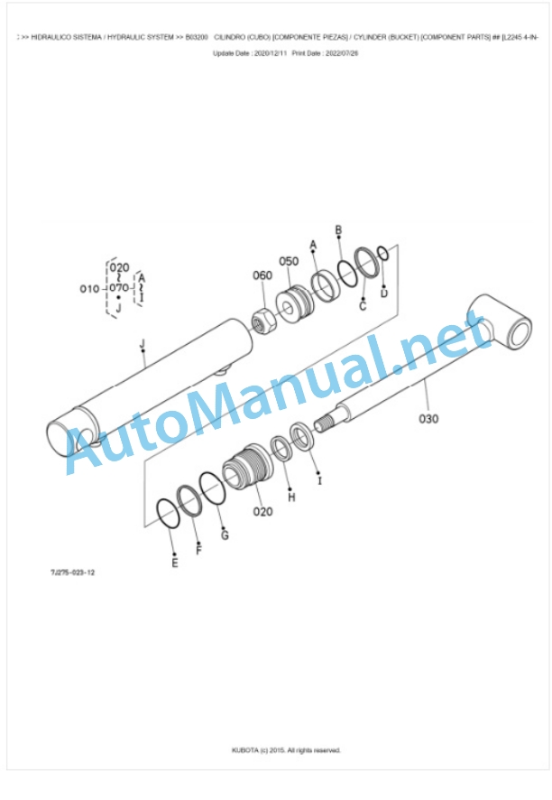 Kubota LA805EC Parts Manual PDF BKIDA5215 4 Kubota LA805EC Parts Manual PDF BKIDA5215-4