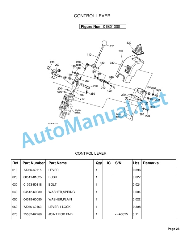 Kubota LA844 Loader Parts Manual PDF 4 Kubota LA844 Loader Parts Manual PDF - Image 4