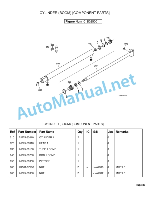 Kubota LA844 Loader Parts Manual PDF 5 Kubota LA844 Loader Parts Manual PDF - Image 5
