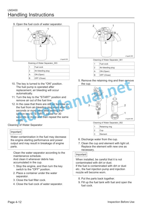 Kubota LM2400 5-Unit Reel Mower Operators Manual PDF 3 Kubota LM2400 5-Unit Reel Mower Operators Manual PDF - Image 3