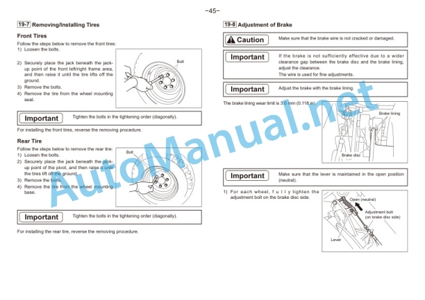 Kubota LM2700 5-Unit Reel Mower Operators Manual PDF 5 Kubota LM2700 5-Unit Reel Mower Operators Manual PDF-5