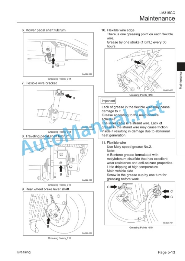 Kubota LM315GC Riding Greens Mower (Diesel Model) Operators Manual PDF 5 Kubota LM315GC Riding Greens Mower (Diesel Model) Operators Manual PDF - Image 5