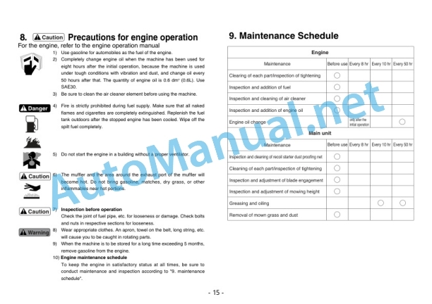 Kubota LM54GB, LM54GBF Swing Mower Operators Manual PDF 3 Kubota LM54GB, LM54GBF Swing Mower Operators Manual PDF - Image 3