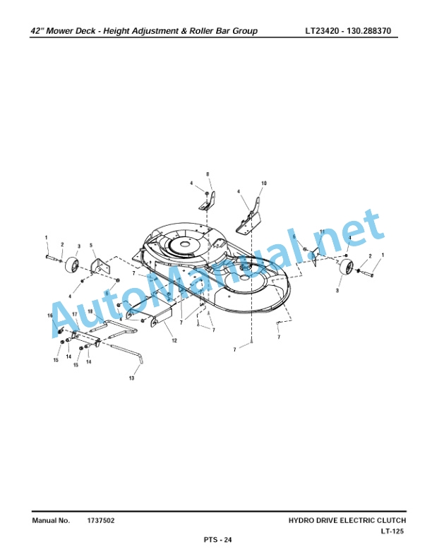 Kubota LT-125 Series Hydro Tractor Operators Manual PDF 5 Kubota LT-125 Series Hydro Tractor Operators Manual PDF-5