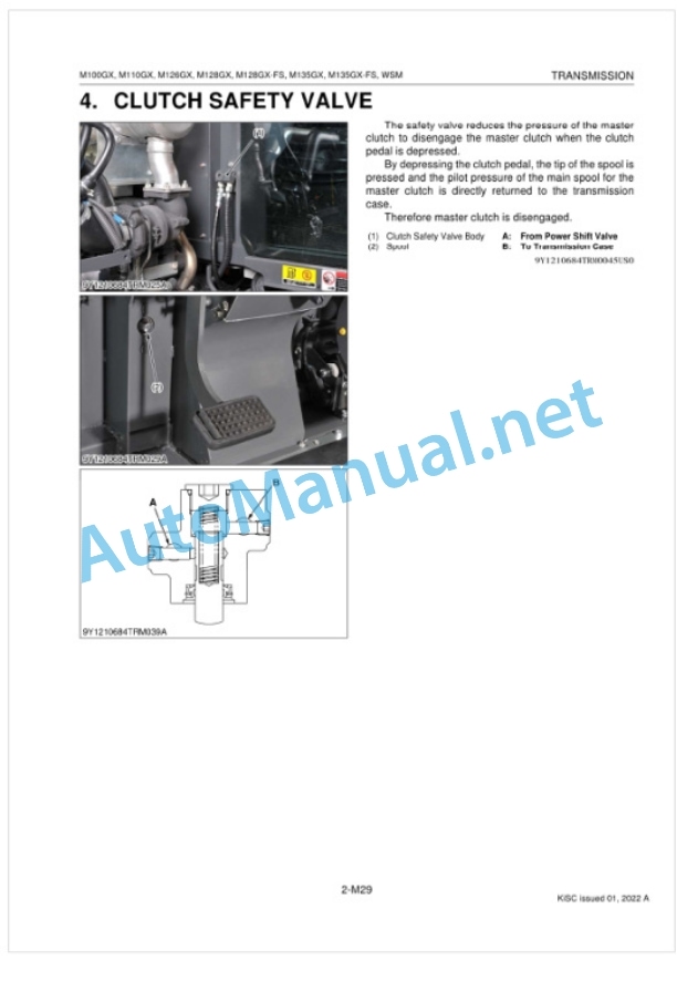 Kubota M100GX, M110GX, M126GX, M128GX, M128GX Workshop Manual PDF 3 Kubota M100GX, M110GX, M126GX, M128GX, M128GX Workshop Manual PDF-3