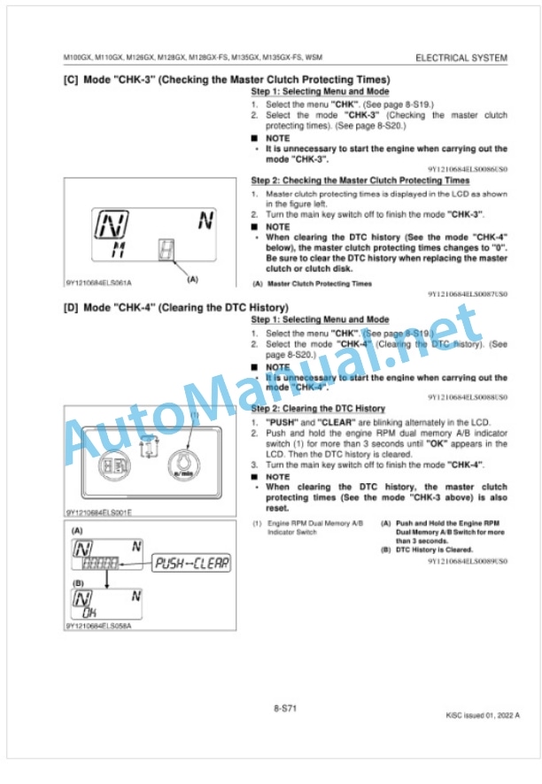 Kubota M100GX, M110GX, M126GX, M128GX, M128GX Workshop Manual PDF 5 Kubota M100GX, M110GX, M126GX, M128GX, M128GX Workshop Manual PDF-5