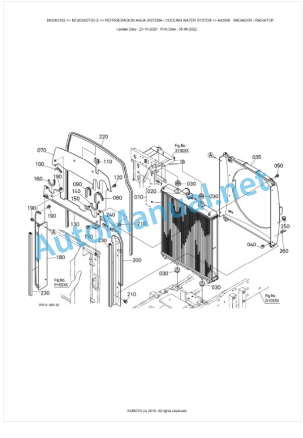 Kubota M128GX-2, M135GX-2 Parts Manual PDF BKIDK5162 2 Kubota M128GX-2, M135GX-2 Parts Manual PDF BKIDK5162-2