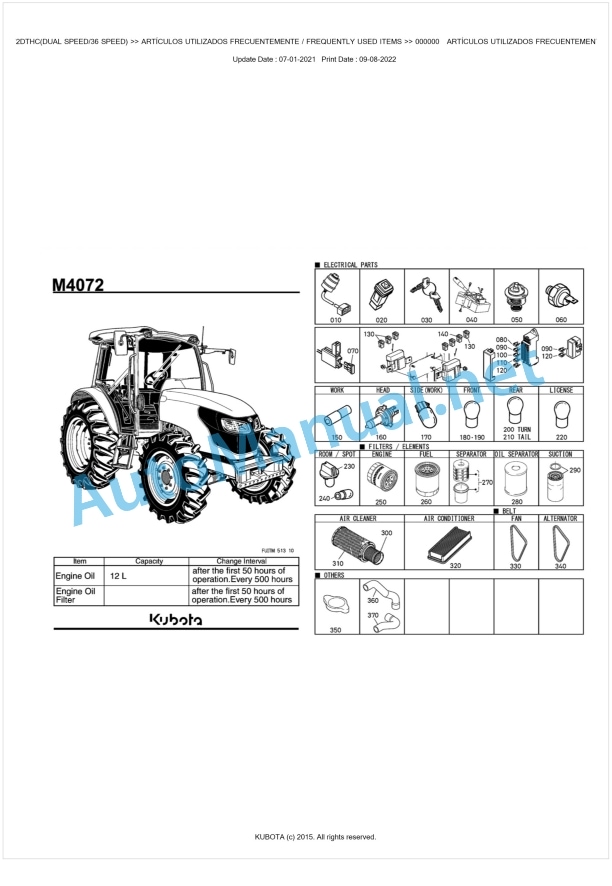Kubota M4072 Parts Manual PDF BKIDK5290 1 Kubota M4072 Parts Manual PDF BKIDK5290