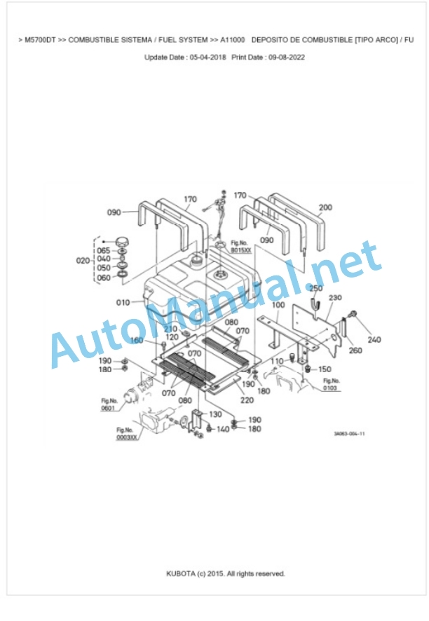 Kubota M4900DT, M5700DT Parts Manual PDF BKIDK0345 2 Kubota M4900DT, M5700DT Parts Manual PDF BKIDK0345-2