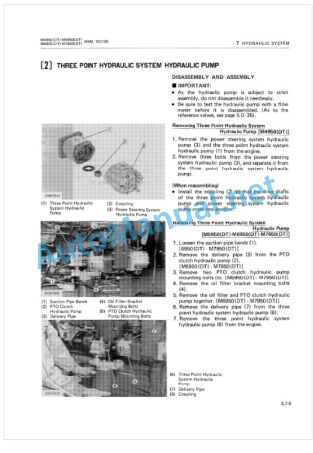 Kubota M4950, M5950, M6950, M7950 Workshop Manual PDF-4