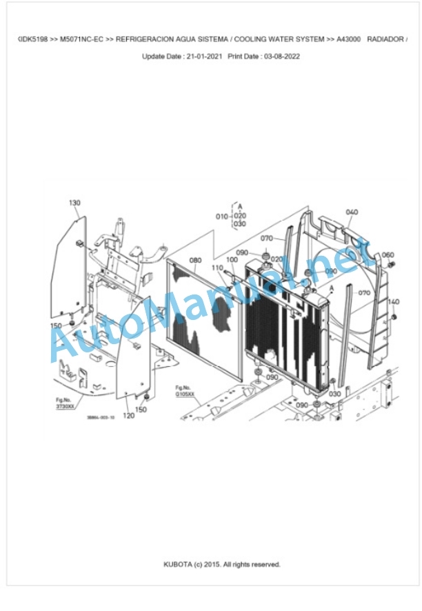 Kubota M5071NC Parts Manual PDF BKIDK5198 2 Kubota M5071NC Parts Manual PDF BKIDK5198-2