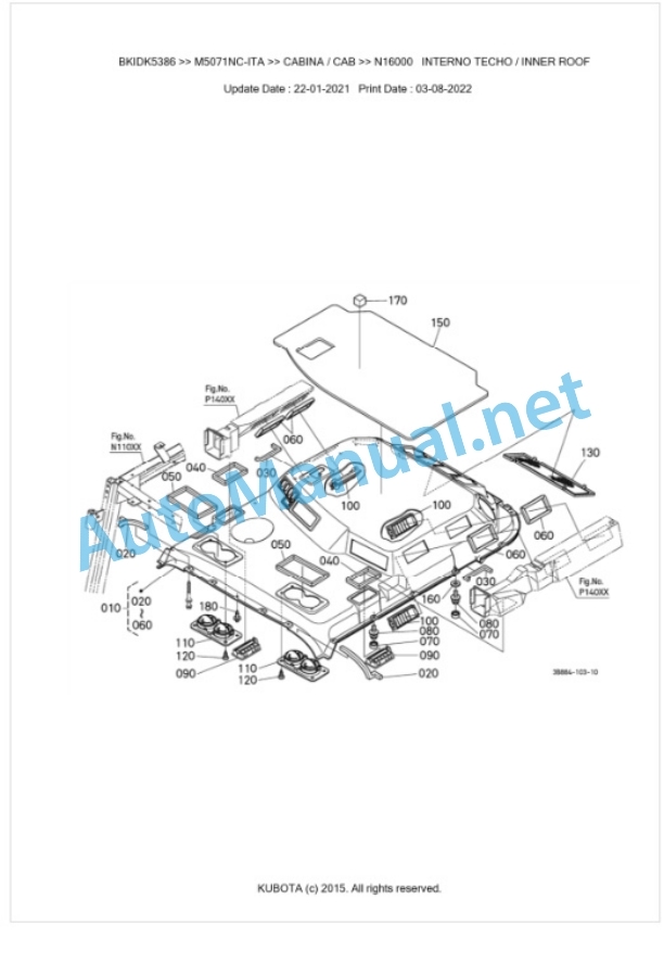 Kubota M5071NC Parts Manual PDF BKIDK5386 5 Kubota M5071NC Parts Manual PDF BKIDK5386-5