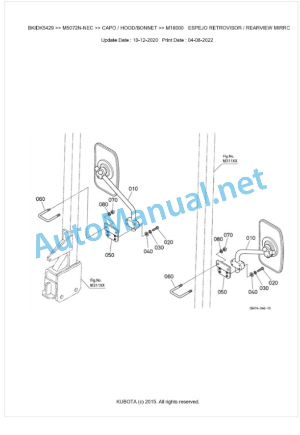 Kubota M5072N Parts Manual PDF BKIDK5429 5 Kubota M5072N Parts Manual PDF BKIDK5429-5