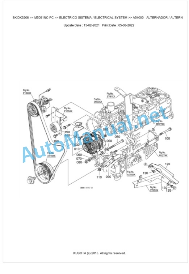 Kubota M5091NC-PC Parts Manual PDF BKIDK5206 2 Kubota M5091NC-PC Parts Manual PDF BKIDK5206-2
