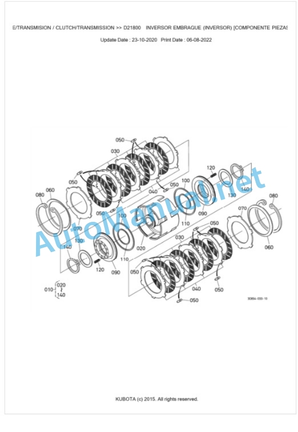 Kubota M5091UNC Parts Manual PDF BKIDK5239 3 Kubota M5091UNC Parts Manual PDF BKIDK5239-3