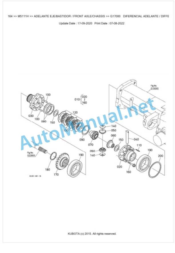 Kubota M5111H Parts Manual PDF BKIDK5164 4 Kubota M5111H Parts Manual PDF BKIDK5164-4