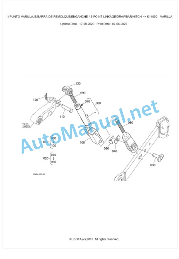 Kubota M5111H Parts Manual PDF BKIDK5164 5 Kubota M5111H Parts Manual PDF BKIDK5164-5