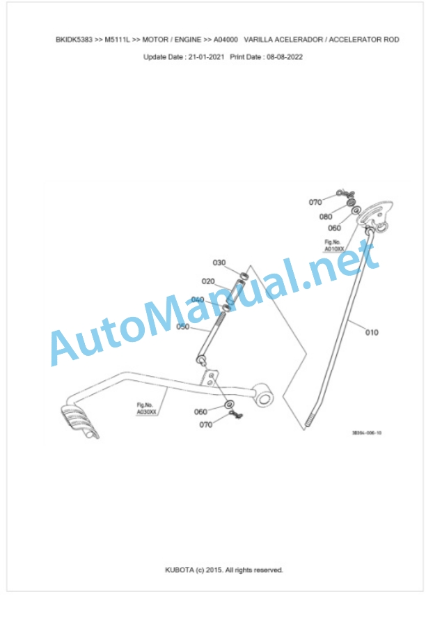 Kubota M5111L Parts Manual PDF BKIDK5383 2 Kubota M5111L Parts Manual PDF BKIDK5383-2