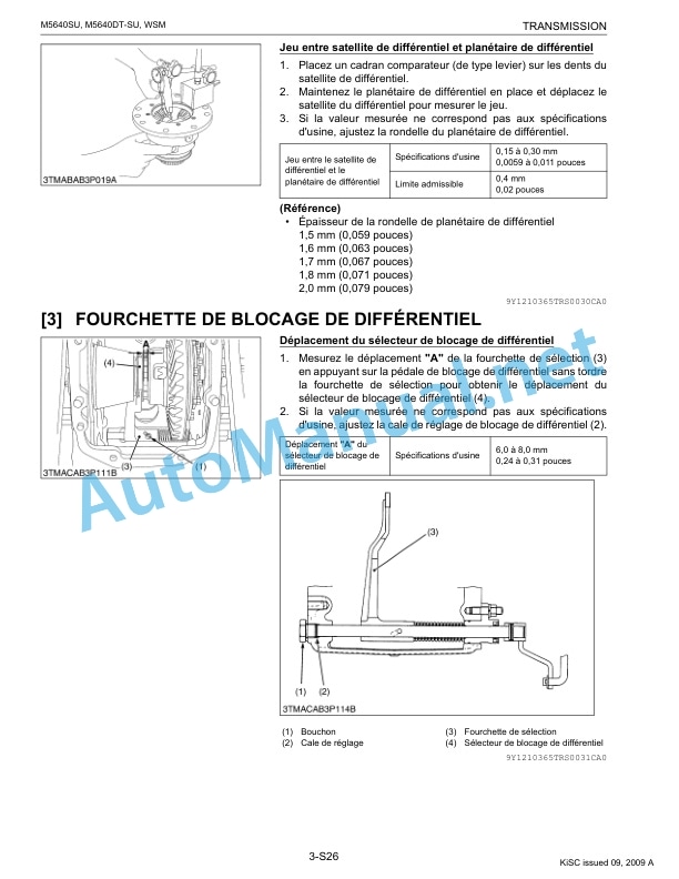 Kubota M5640SU Tractor Workshop Manual PDF FR 4 Kubota M5640SU Tractor Workshop Manual PDF FR - Image 4