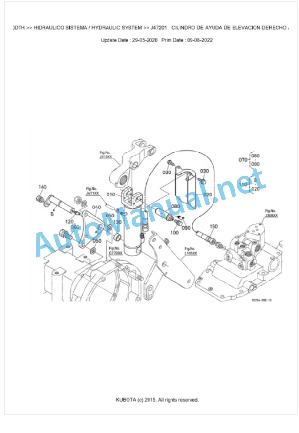 Kubota M6040, M7040 Parts Manual PDF BKIDK0661 5 Kubota M6040, M7040 Parts Manual PDF BKIDK0661-5