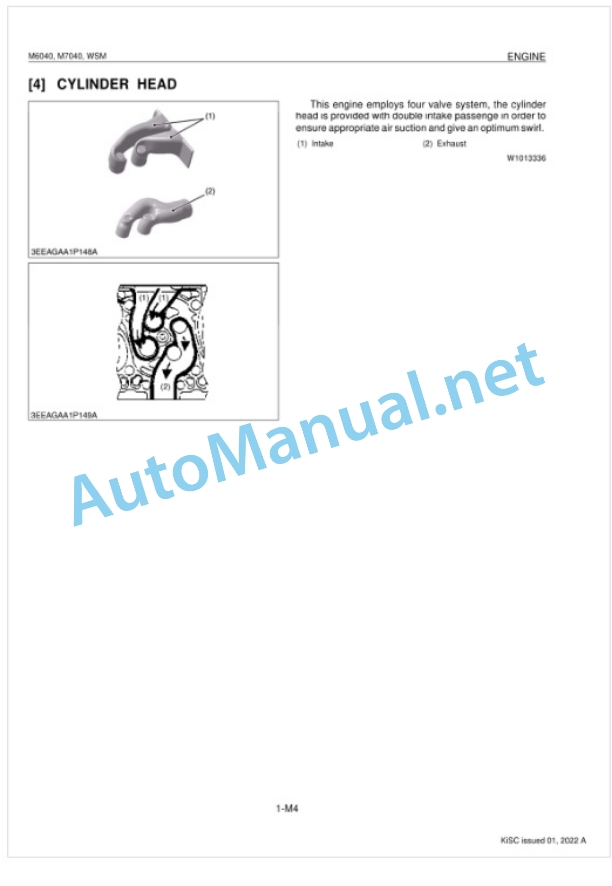 Kubota M6040, M7040 Tractor Workshop Manual PDF 2 Kubota M6040, M7040 Tractor Workshop Manual PDF-2