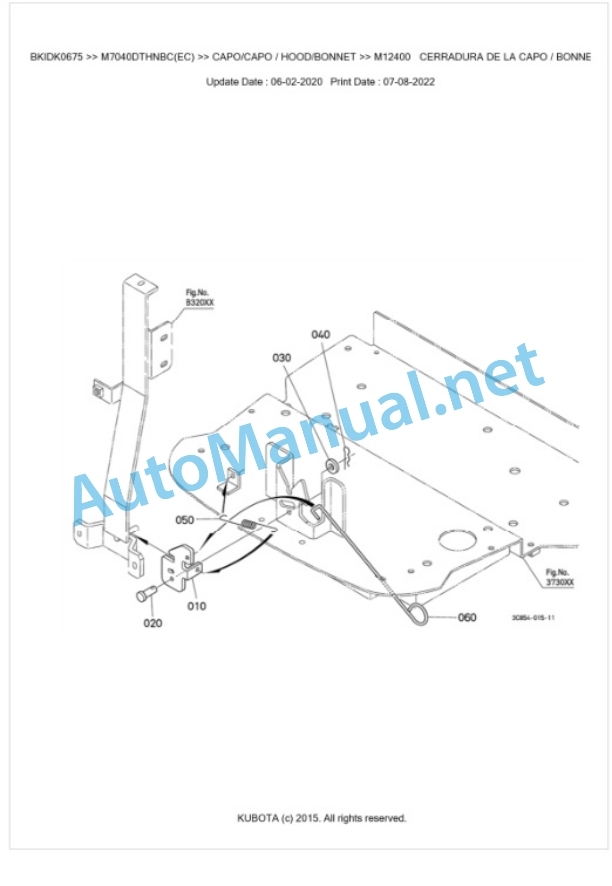 Kubota M7040DTHNBC Parts Manual PDF BKIDK0675 5 Kubota M7040DTHNBC Parts Manual PDF BKIDK0675-5