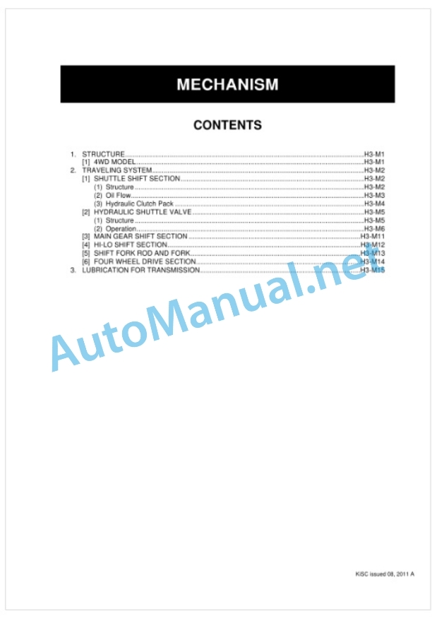 Kubota M7040SUHD Supplement Tractor Workshop Manual PDF 3 Kubota M7040SUHD Supplement Tractor Workshop Manual PDF-3