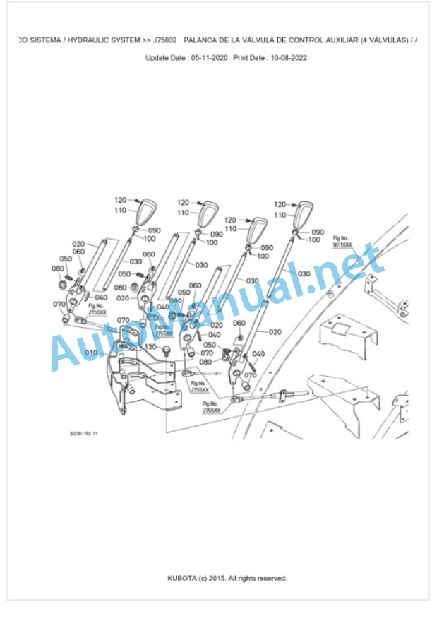 Kubota M7131, M7151, M7171 Parts Manual PDF BKIDK5140 4 Kubota M7131, M7151, M7171 Parts Manual PDF BKIDK5140-4