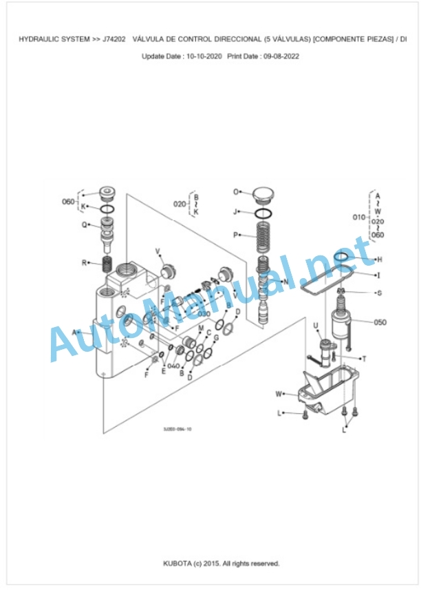 Kubota M7131, M7151, M7171 Parts Manual PDF BKIDK5361 4 Kubota M7131, M7151, M7171 Parts Manual PDF BKIDK5361-4