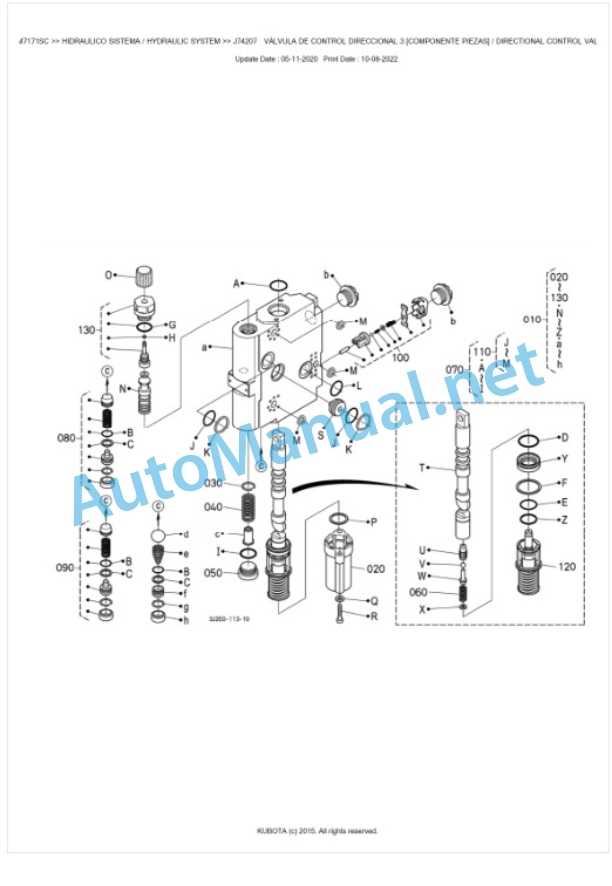 Kubota M7131, M7151, M7171 Parts Manual PDF BKIDK5364 4 Kubota M7131, M7151, M7171 Parts Manual PDF BKIDK5364-4