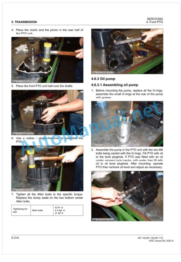 Kubota M7132, M7152, M7172 Tractor Workshop Manual PDF-3