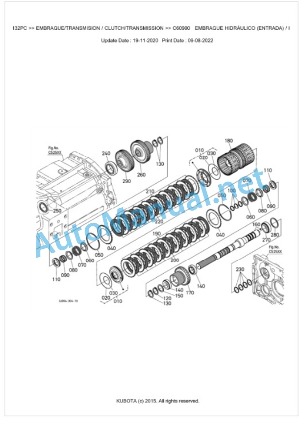Kubota M7132PC Parts Manual PDF BKIDK5332 3 Kubota M7132PC Parts Manual PDF BKIDK5332-3